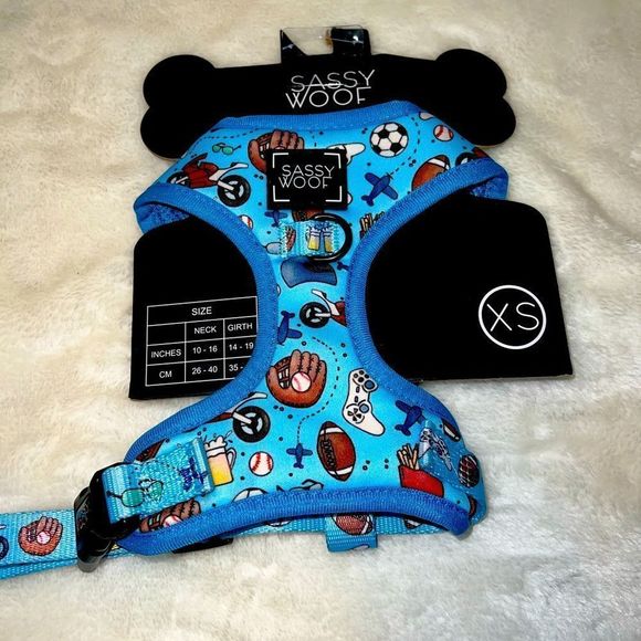 SASSY WOOF Other - SASSY WOOF SPORTS DOG HARNESS SIZE XS
